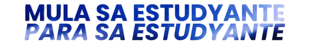 MULA SA ESTUDYANTE PARA SA ESTUDYANTE